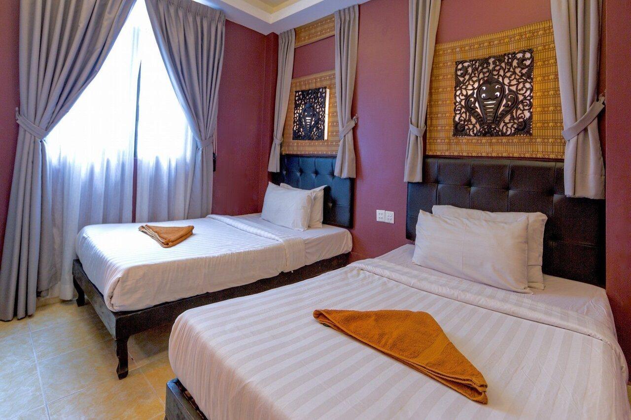 Naga Angkor Hostel Siem Reap Luaran gambar
